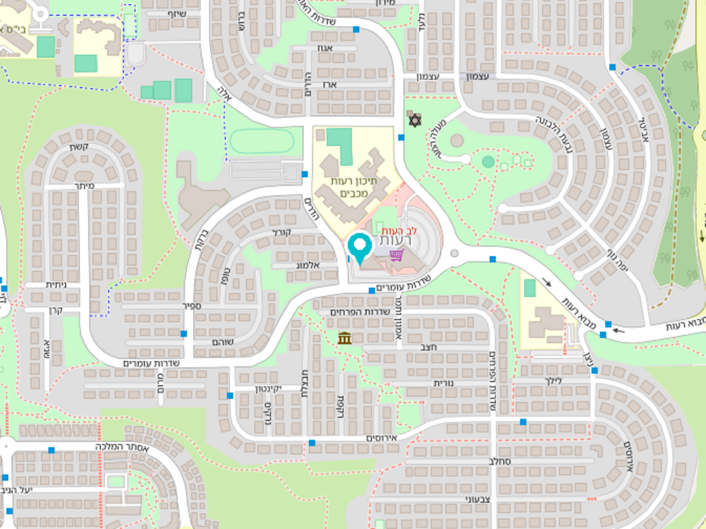 Map of the store location — Lev Reut Center, Modi'in-Maccabim-Re'ut